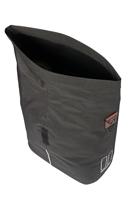 Basil B.V. Tas basil city shopper enkel | mik studs | zwart | 14-16l - thumbnail