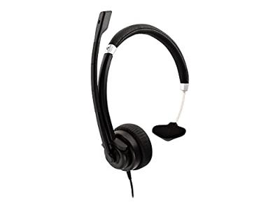 HA401 - Koptelefoon - op oor - met bekabeling - 3,5 mm-stekker - zwart