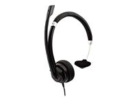 HA401 - Koptelefoon - op oor - met bekabeling - 3,5 mm-stekker - zwart - thumbnail