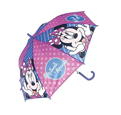 Automatische Paraplu Minnie Mouse Lucky Blauw Roze (Ø 84 cm)