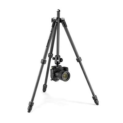 Manfrotto Element MII, carbon reisstatief met balhoofd en Bluetooth, compatibel met smartphones en compactcamera's, CSC, DSLR, fotografie-accessoires, contentcreatie, vlog