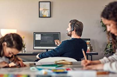 Sennheiser PC 2 Chat On Ear headset Kabel Zwart Noise Cancelling Computer