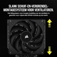 Corsair A115 CPU-koellichaam passief Intel LGA 1150, Intel LGA 1151, Intel LGA 1155, Intel LGA 1156, Intel LGA 1200, Intel LGA 1700, AMD AM4, AMD AM5 - thumbnail