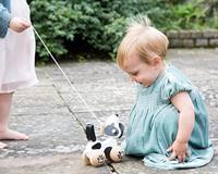 Classic World houten kwispel hondje - thumbnail