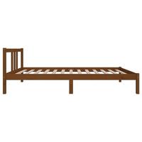 Bedframe massief hout honingbruin 90x200 cm - thumbnail