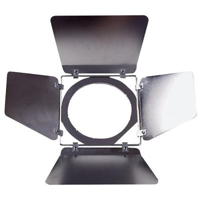Showtec Barndoor voor lange Par 56 zilver