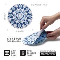 Peleg Design TriveTile - Marineblauw - thumbnail
