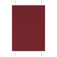Pliss rolgordijn 95x100 cm stofbreedte 94,4 cm bordeauxrood - thumbnail