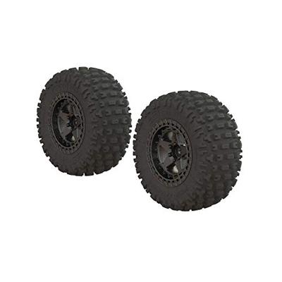 Dboots 'Fortress SC' Tire Set Glued Gun Metal (2) (ARA550087)