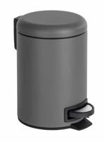 Wenko Prullenbak Leman 3 L (Grijs) - thumbnail