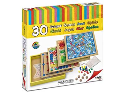 Bordspel Cayro 30 Games (31 x 31 x 5.5 cm) 31 x 31 x 5,5 cm