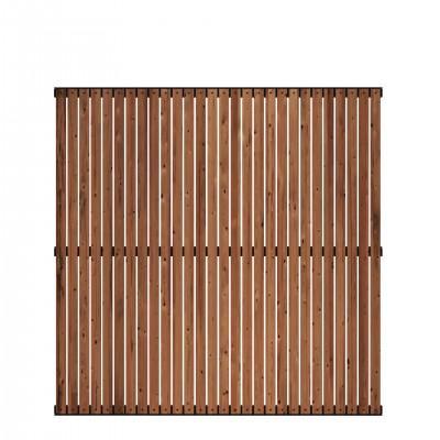 Thermowood® Zelfbouw Schutting Saga 150 x 150 CM