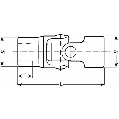 Bahco 1/4" cardandopsleutel 7 mm | A6710DM-7
