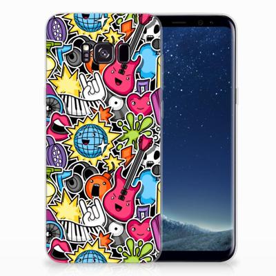 Samsung Galaxy S8 Plus | Sillicone Back Cover | Punk Rock Samsung Galaxy S8 Plus | Sillicone Back Cover | Punk Rock