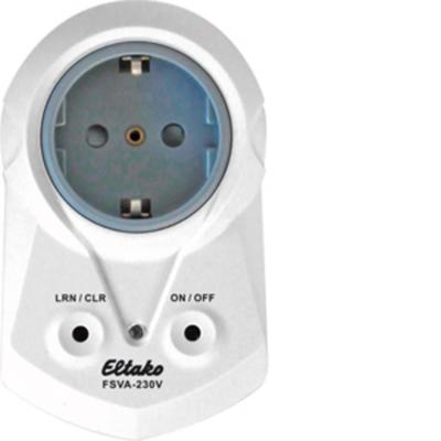 Eltako FSVA-230V-10A Schakelactor Draadloos Stopcontact Schakelvermogen (max.) 2000 W Eltako FSVA-230V-10A Schakelactor Draadloos Stopcontact Schakelvermogen (max.) 2000 W