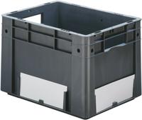 LA-KA-PE Etiket | wit voor transport-stapelkratten | B. 210 mm | 50 stuks - E74 E74 - thumbnail