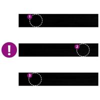 Vensterbanken 2 st 120x20x2 cm massief eikenhout donkerbruin - thumbnail