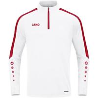 JAKO 8623K Ziptop Power Kids - Wit/Rood - 140 - thumbnail