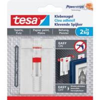 tesa 77777 Zelfklevende spijker verstelbaar Wit Inhoud: 2 stuk(s) - thumbnail