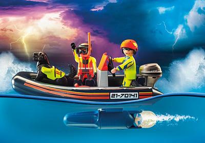 Playmobil® City Action 70141 redding op zee redding met poolglijder met rubberen sleepboot