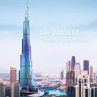 Cubic Fun 3d puzzel burj khalifa met led verlichting - thumbnail