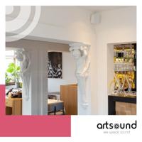 ArtSound: UNI40 Satelliet Speakers (2pc), 20 - 100 W - Wit - thumbnail