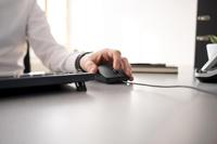 CHERRY MC 1000 Muis USB Optisch Zwart 3 Toetsen 1200 dpi - thumbnail