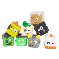 Toi-Toys Fun knijpkubusmonster puiloog, 5cm - thumbnail