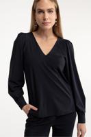 Studio Anneloes Les Top 94821 T-shirt Lange Mouw 9000 Black - thumbnail