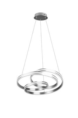 Trio Hanglamp Nuria 60cm RVS 326210107