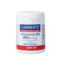 Lamberts Vitamine D3 400IE/10mcg 120 Tabletten - thumbnail