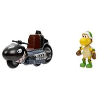Super Mario Bros Movie - Koopa Troopa Figure with Bike - thumbnail