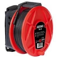 Benning TA 5 Veiligheidsmeetsnoer Banaanstekker 4 mm Bus 4 mm 40.00 m Zwart 1 stuk(s)