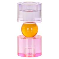 Richmond Kandelaar 'Zahra' Kristal, 15cm hoog - thumbnail