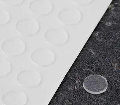 Stootdopje diameter 8mm zelfklevend 50x