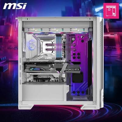 MSI MPG VELOX 300R AIRFLOW PZ Midi Tower Wit MSI MPG VELOX 300R AIRFLOW PZ Midi Tower Wit