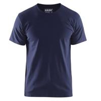 Blåkläder T-Shirt slim fit 35331029 | Marineblauw | Maat 3XL - 7330509601792 - thumbnail