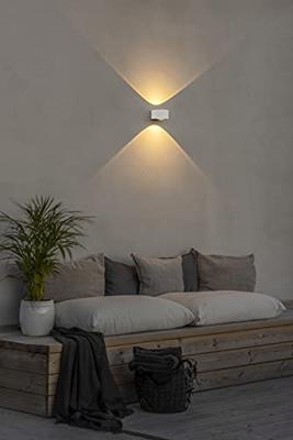 KonstSmide Buitenlamp Up - DownGela wit - 7882-250