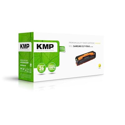KMP Toner vervangt Samsung CLT-Y504S Compatibel Geel 1800 bladzijden SA-T60 3511,0009 KMP Toner vervangt Samsung CLT-Y504S Compatibel Geel 1800 bladzijden SA-T60 3511,0009