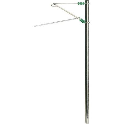 sommerfeldt 400 N Betonnen sectiepaal, mat vernikkeld (5 stuks)