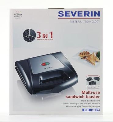 Severin SA2968 Tosti apparaat Zwart - thumbnail