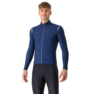 Castelli Tutto Nano RoS fietsshirt lange mouw belgian blue heren L Castelli Tutto Nano RoS fietsshirt lange mouw belgian blue heren L