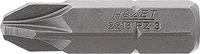 HAZET Bit 2218-PZ2 · 5/16 inch (8 mm) zeskant massief · Pozidriv-profiel PZ · SW PZ2 - thumbnail