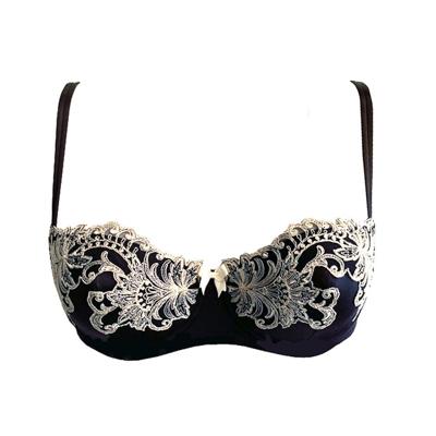 AMBRA Lingerie Bh's Titanium Balconette BH blauw 0432