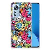 Xiaomi 12 | 12X | Sillicone Back Cover | Punk Rock - thumbnail