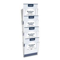 Folderhouder opus 2 a4 wand staand koppelbaar acryl - thumbnail