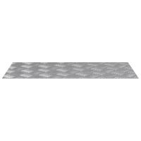VidaXL Trap tread rechthoekig 2 pcs zilver 60 x 30 cm aluminium - thumbnail