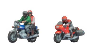 NOCH 35837 N Motorrijders figuren Geverfd, Zittend NOCH 35837 N Motorrijders figuren Geverfd, Zittend