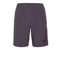 Nike Junior sportshort donkerpaars/zwart - thumbnail