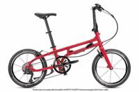 Tern vouwfiets "byb p10" (#1) bike byb sum 20" 10sp red - thumbnail